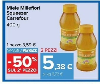 Carrefour Miele Millefiori Squeezer