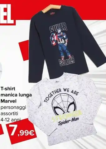 Carrefour Marvel T-shirt uomo offerta