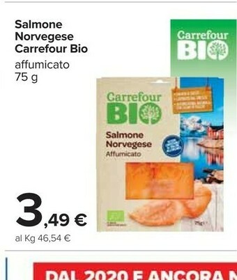 Carrefour Salmone affumicato offerta