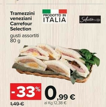 Carrefour Tramezzini offerta