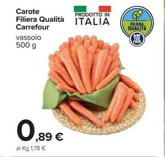 Carrefour Carote offerta