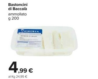 Carrefour Baccalà offerta