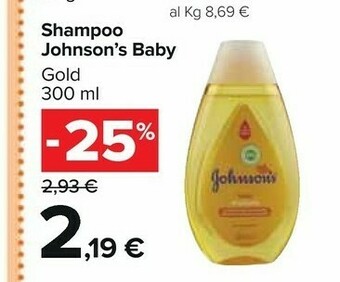 Carrefour Johnson's Baby Shampoo offerta