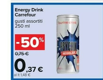 Carrefour Energy drink offerta