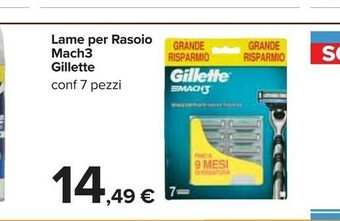 Carrefour Gillette Rasoio offerta