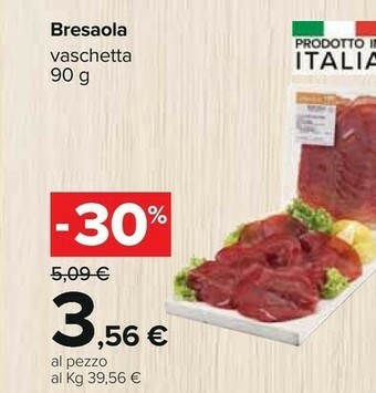 Carrefour Bresaola offerta