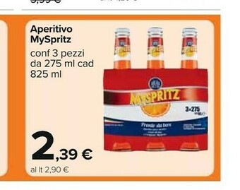 Carrefour Myspritz Aperitivo offerta