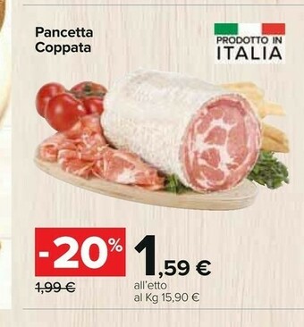 Carrefour Pancetta offerta