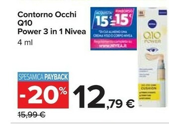 Carrefour Nivea Crema viso offerta