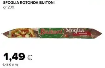 SFOGLIA ROTONDA BUITONI gr 230