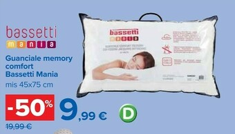 Carrefour Bassetti Cuscino offerta
