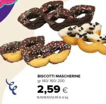Oasi BISCOTTI MASCHERINE gr 140/160/200 offerta