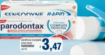 Famila Parodontax Dentifricio Complete Extra Fresh offerta