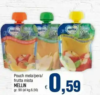 Famila Mellin Pouch Mela offerta