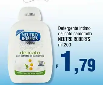 Famila Neutro Roberts Detergente Intimo Delicato Camomilla offerta