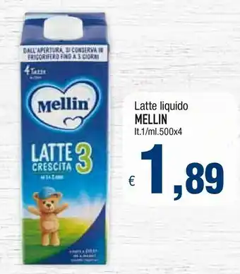 Famila Mellin Mellin Latte Crescita 3 Latte intero offerta