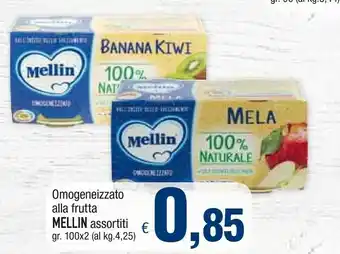 Famila Mellin Omogeneizzato Alla Frutta offerta