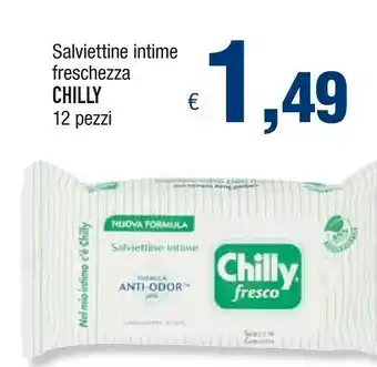 Famila Chilly Salviettine Intime Freschezza offerta