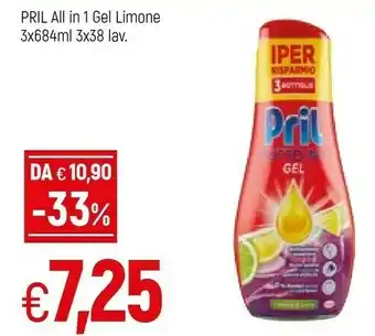 Famila Pril Detersivo lavastoviglie offerta