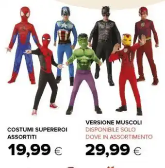 Oasi COSTUMI SUPEREROI ASSORTITI offerta
