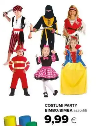 COSTUMI PARTY BIMBO/BIMBA assortiti