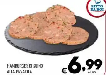 Il Centesimo HAMBURGER DI SUINO ALLA PIZZAIOLA offerta