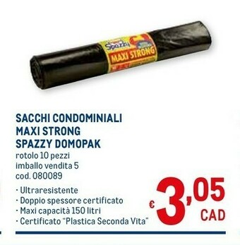 Domopak Sacchetto spazzatura