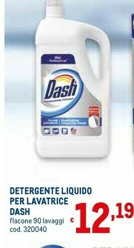 Metro Dash Detersivo lavatrice offerta