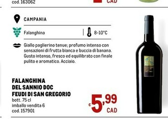Metro Intenso Vino offerta