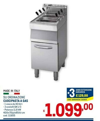 Metro Congelatori a pozzetto offerta