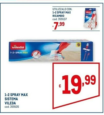 Metro Vileda Mocio vileda offerta