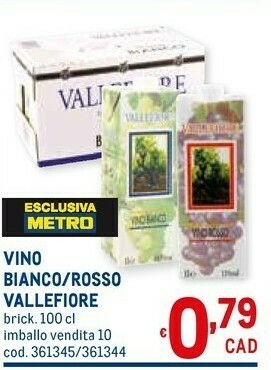 Metro Vino offerta