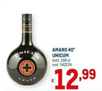 Metro Unicum Amari offerta