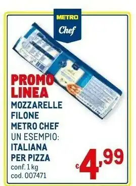 Metro chef Mozzarella