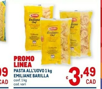 Metro Barilla Pasta all'uovo offerta