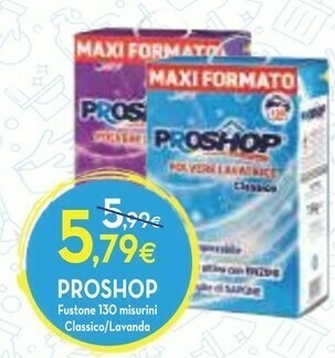 Proshop Detersivo lavatrice offerta