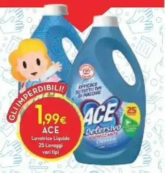 Proshop Ace Detersivo lavatrice offerta