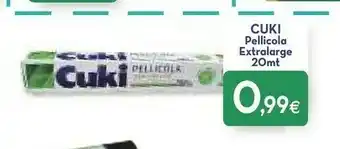Proshop Cuki Pellicola Trasparente offerta