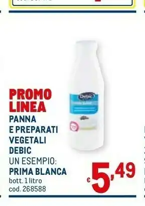 Metro Oplà Panna offerta