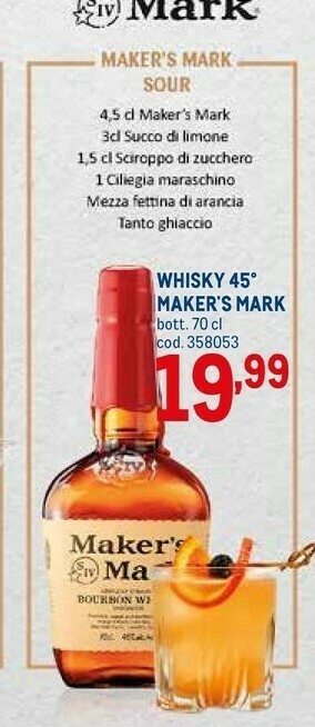 Metro Whisky offerta