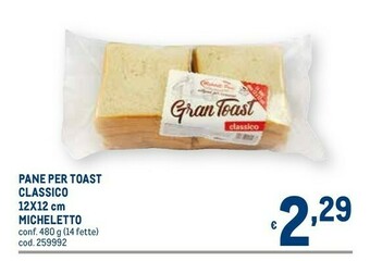 Metro Pane offerta