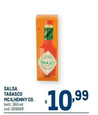 Metro Mc ilhenny Salsa offerta
