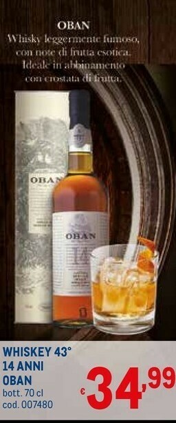 Metro Whisky offerta
