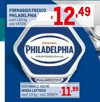 Metro Philadelphia Formaggio spalmabile offerta