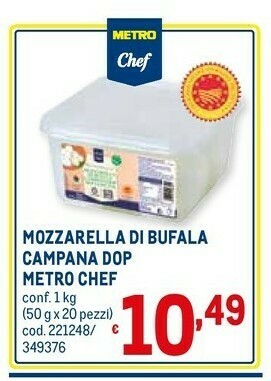 Metro chef Mozzarella di bufala