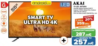 Somma Expert Akai TV Led 55" AKTV554 offerta