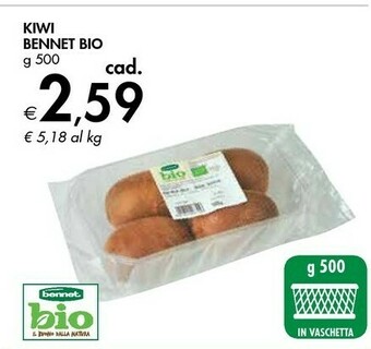 Bennet Bennet Bio Kiwi offerta