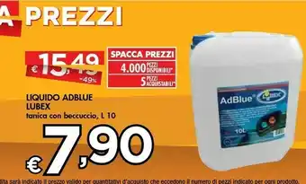 Bennet Lubex Liquido Adblue offerta