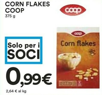 Coop Corn flakes offerta