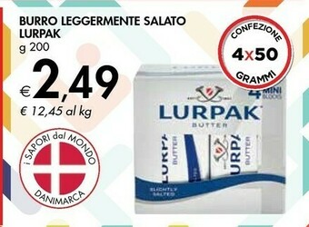Bennet Lurpak Burro Leggermente Salato offerta